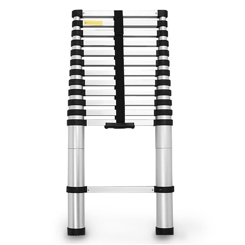 NNEMB 3.8m Telescopic Aluminium Ladder Alloy Extension Extendable Steps Multi Portable