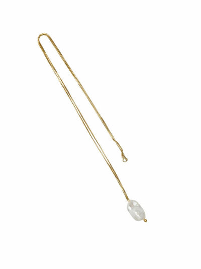 Collier long Léane et sa perle baroque