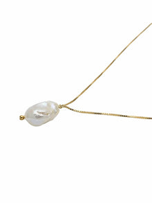 Collier long Léane et sa perle baroque