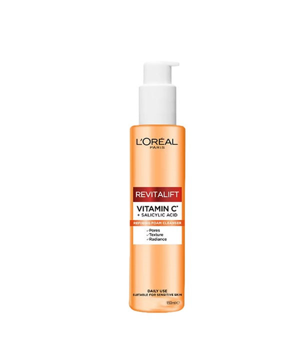 Loreal Paris Loreal Revitalift Vitamin C Refining Foam Cleanser 150ml