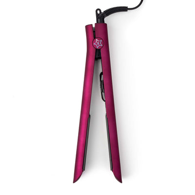 Glam Series 1.25" Flat Iron with Luxe Gem Infused Plates