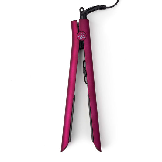Glam Series 1.25" Flat Iron with Luxe Gem Infused Plates