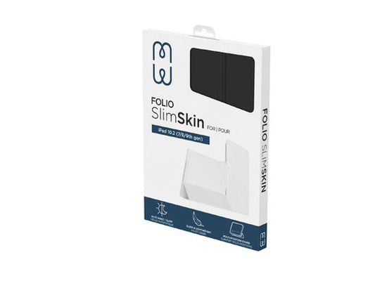 Folio Slim Skin iPad 11 (A16) & 10.9 (10th gen) Noir
