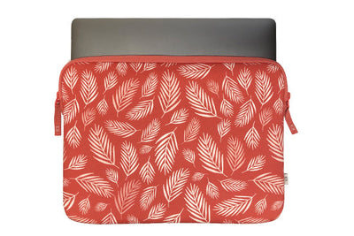 Housse MacBook Pro 14 Basics ²Life Botanic Rouge