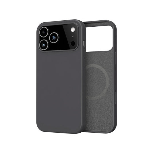 Coque silicone MagSafe iPhone 17 Pro Max Noir