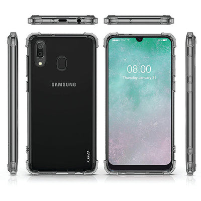 Coque Air Cushion Samsung A20 Clear Polybag