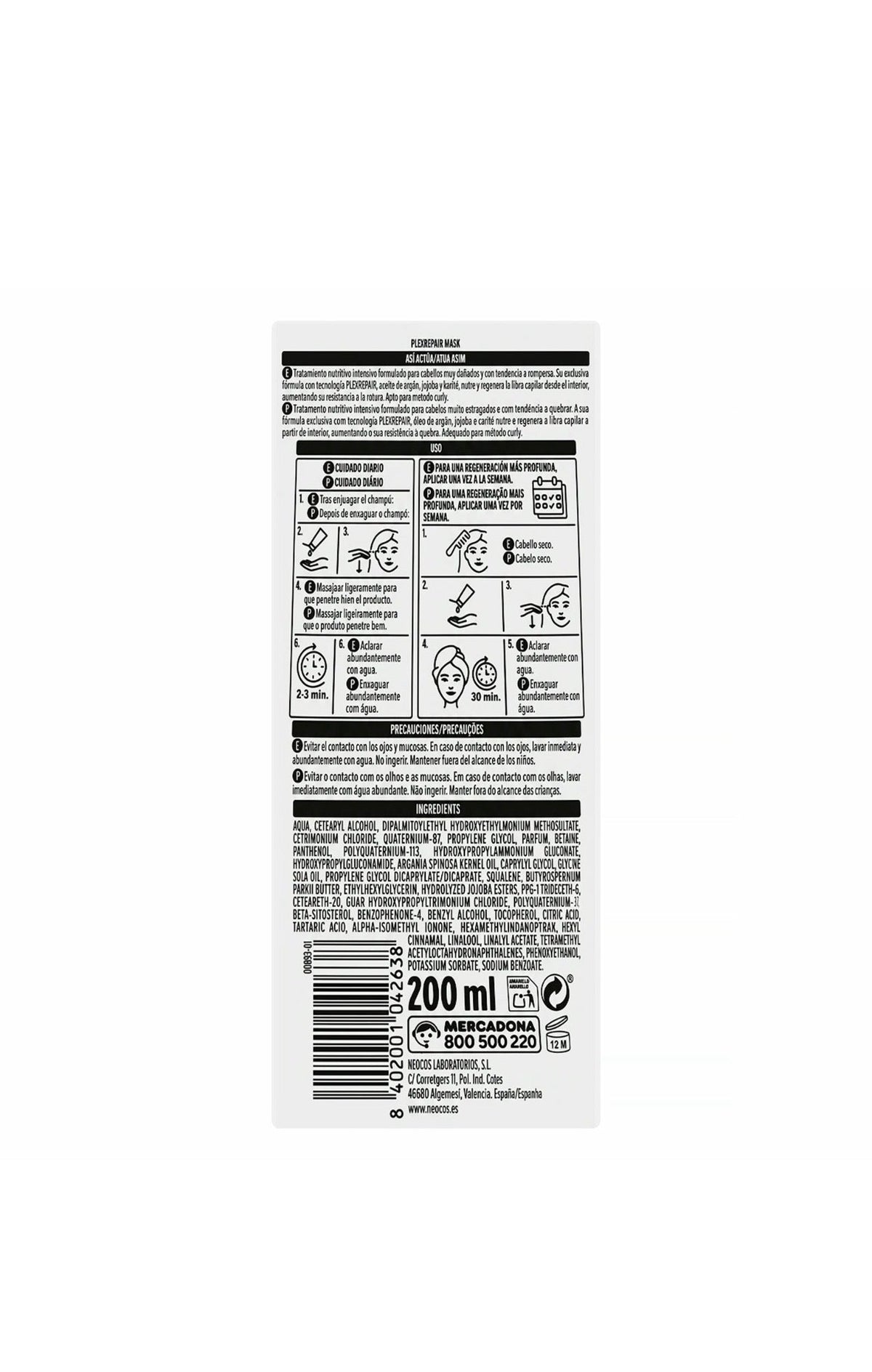 Deliplus - Masque Réparateur PLEX
