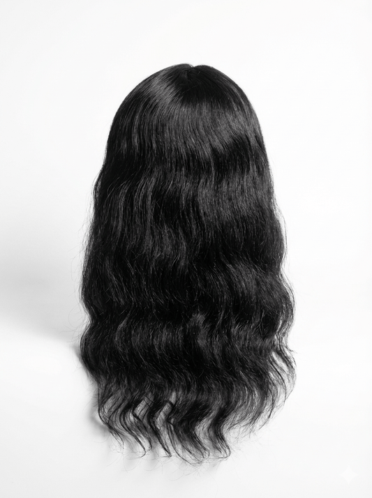 Mono Base Wig - 100% Remy Human Hair | Breathable & Natural Scalp Appearance