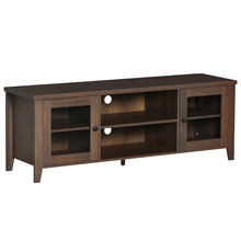 Fireplace TV Stand for 60" TVs with Storage - Coffee
