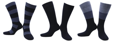 Chaussettes Ciel et Mer Coton Écologique - Bleu (3 paires)