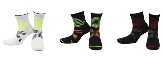 Chaussettes Bambou Sans Couture - Blanc, Bleu Marine, Noir (3 paires)