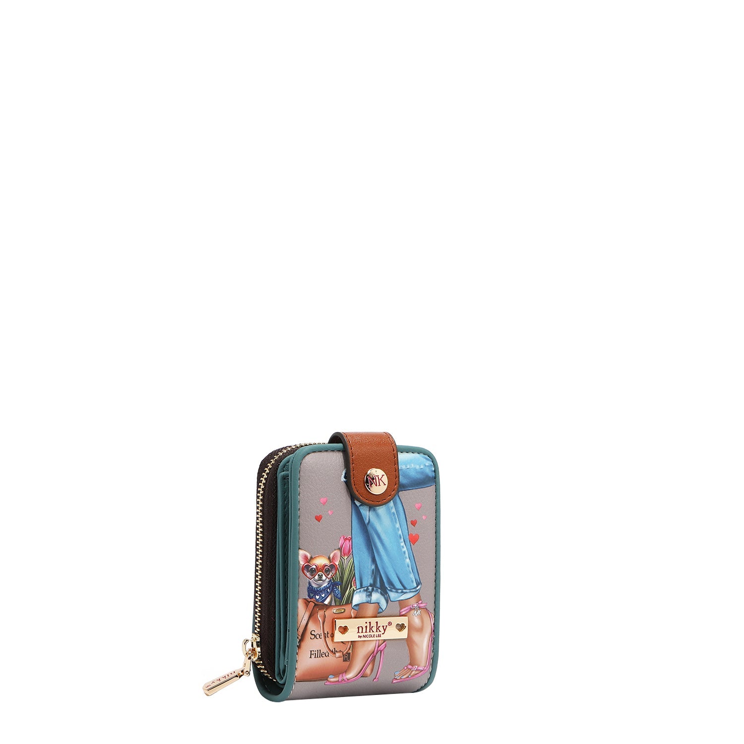 CARTERA PLEGABLE COMPACTA (ESSENCE OF YOU)