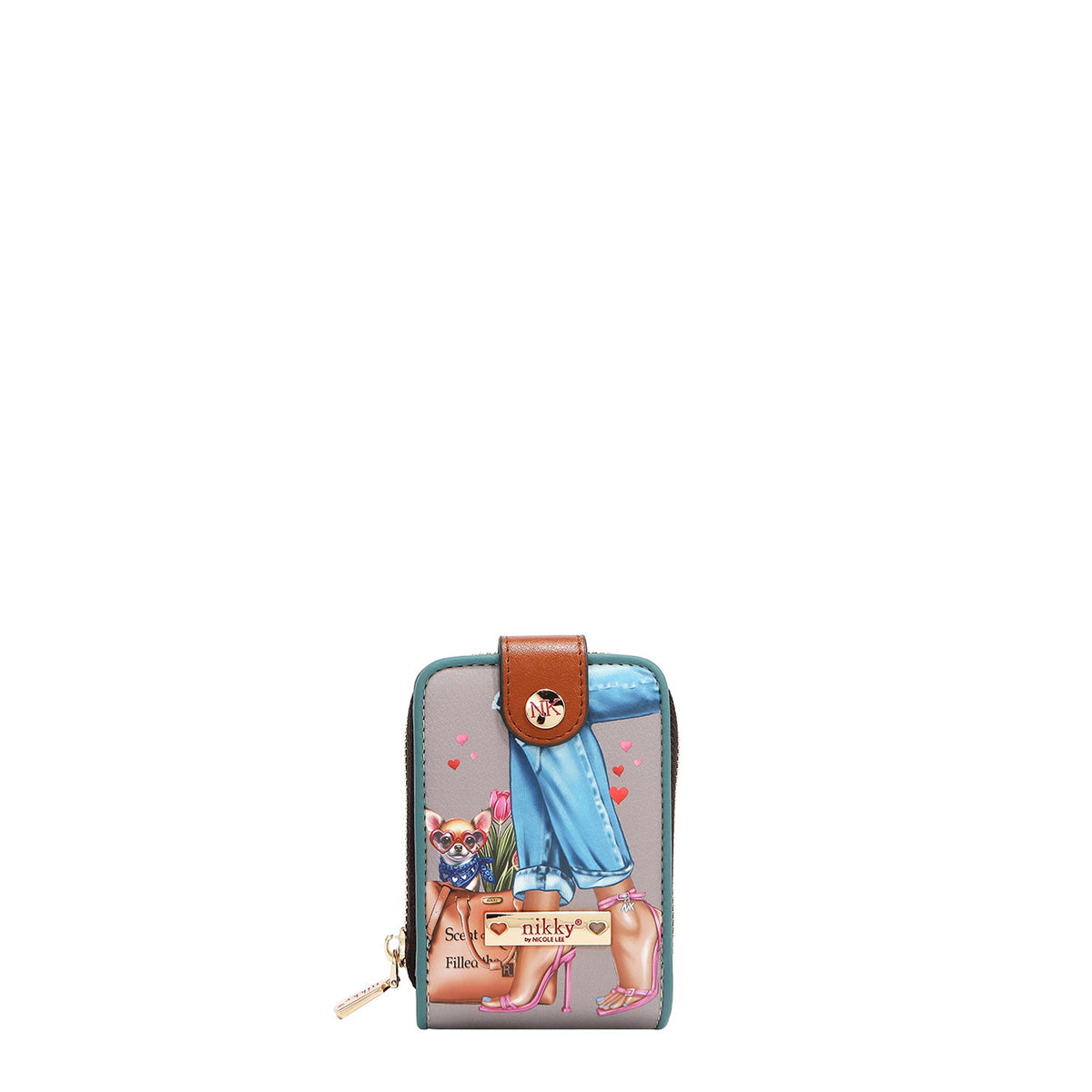 CARTERA PLEGABLE COMPACTA (ESSENCE OF YOU)
