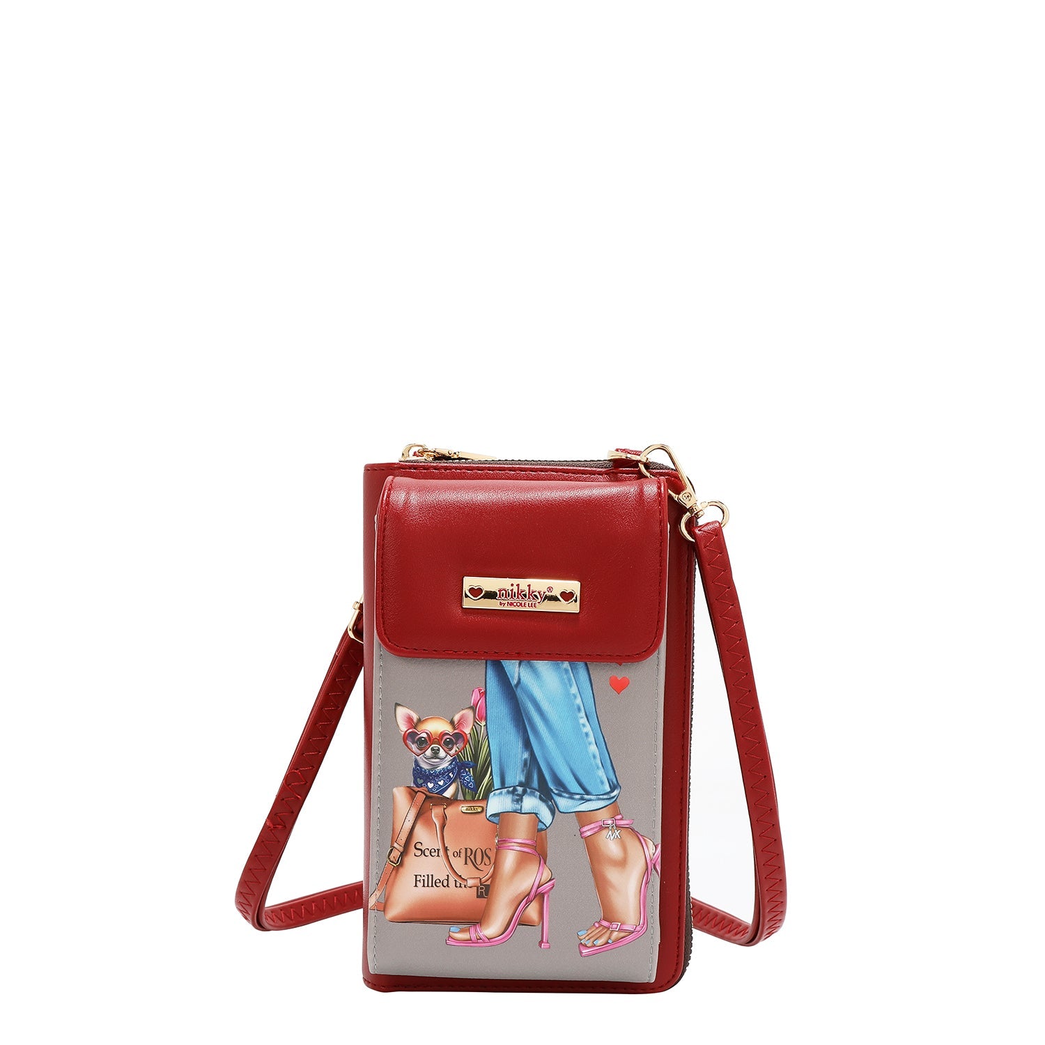 BANDOLERA PARA TELEFONO/CARTERA (ESSENCE OF YOU)