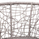 NNEDSZ Outdoor Patio Chair and Table - Grey NNEDSZ