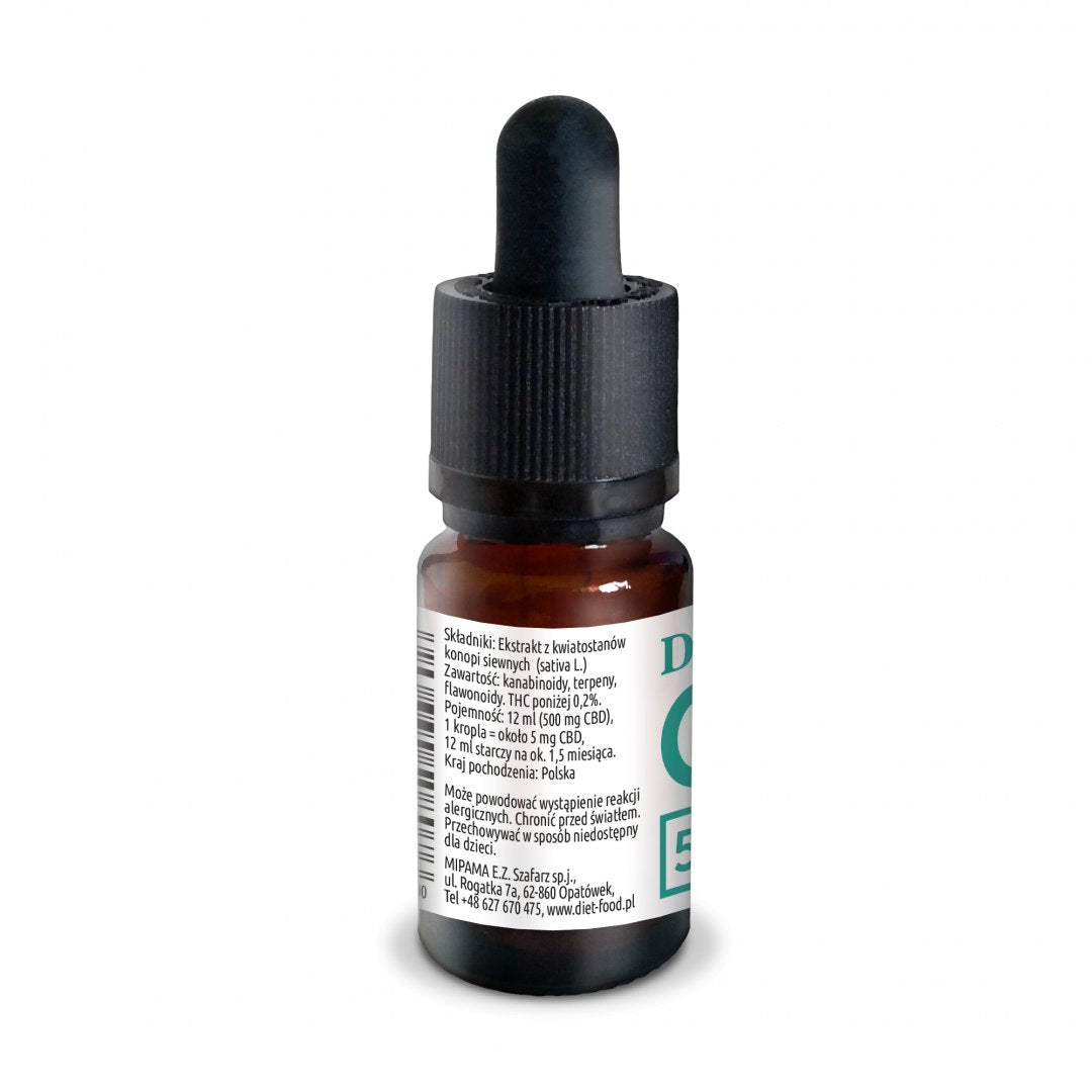CBD OIL 5% - Hemp flower extract