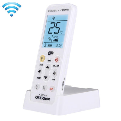 NNEIDS Universal Wifi Smart Ac Remote Control With Holder - Supports 2G / 3G / 4G / Wifi