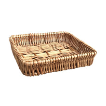 Shallow Wicker Serving Tray