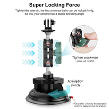 NNEIDS Aluminum Alloy Magic Arm With Strong Suction Cup