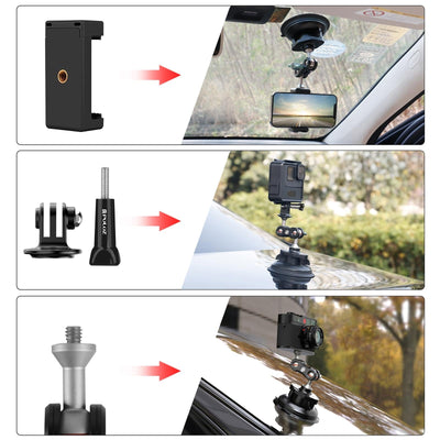 NNEIDS Aluminum Alloy Magic Arm With Strong Suction Cup