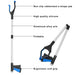 Foldable Grabber Reacher Tool – Collapsible Garbage Picker LPO
