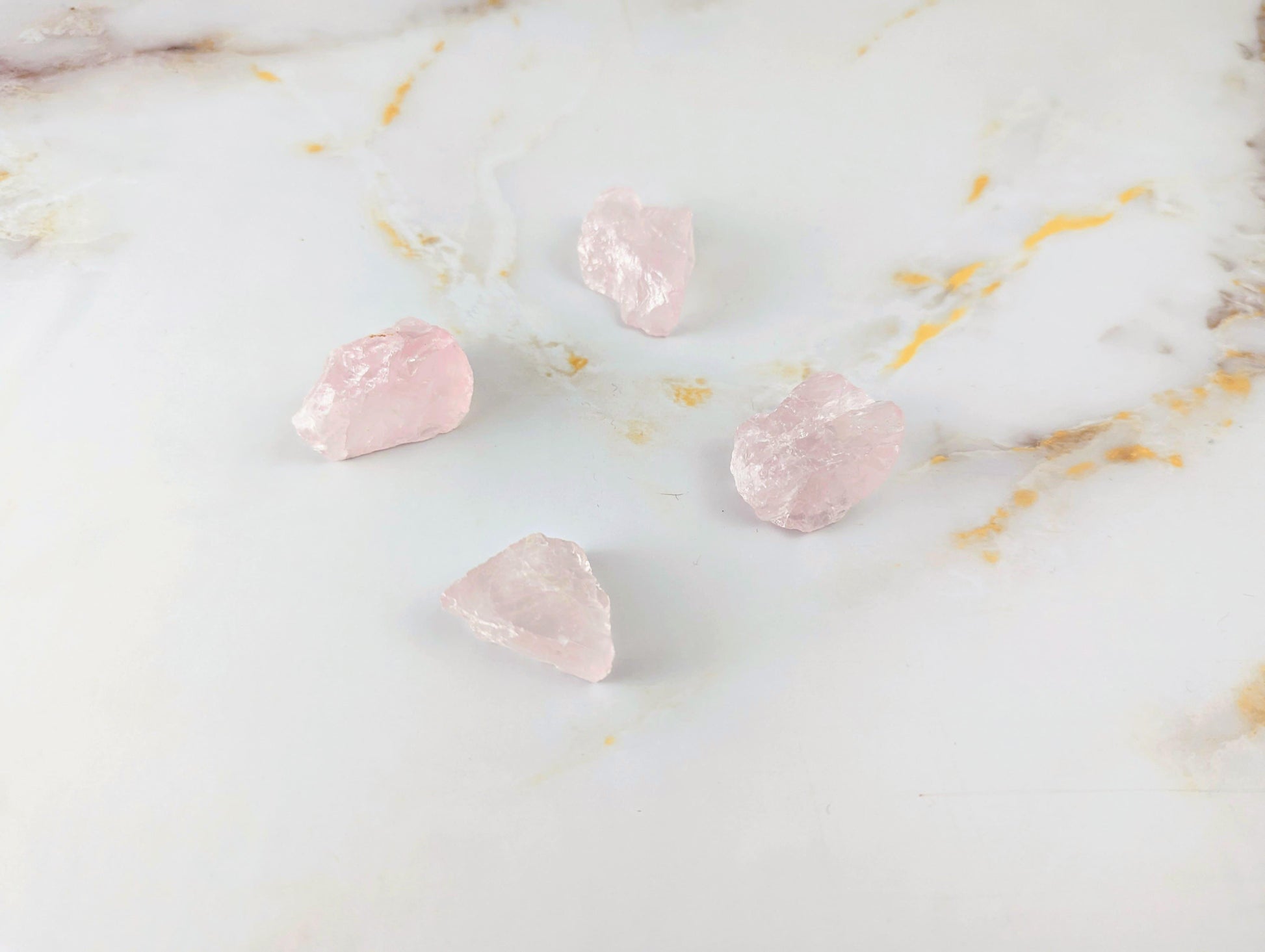 Pierre brute en Quartz Rose