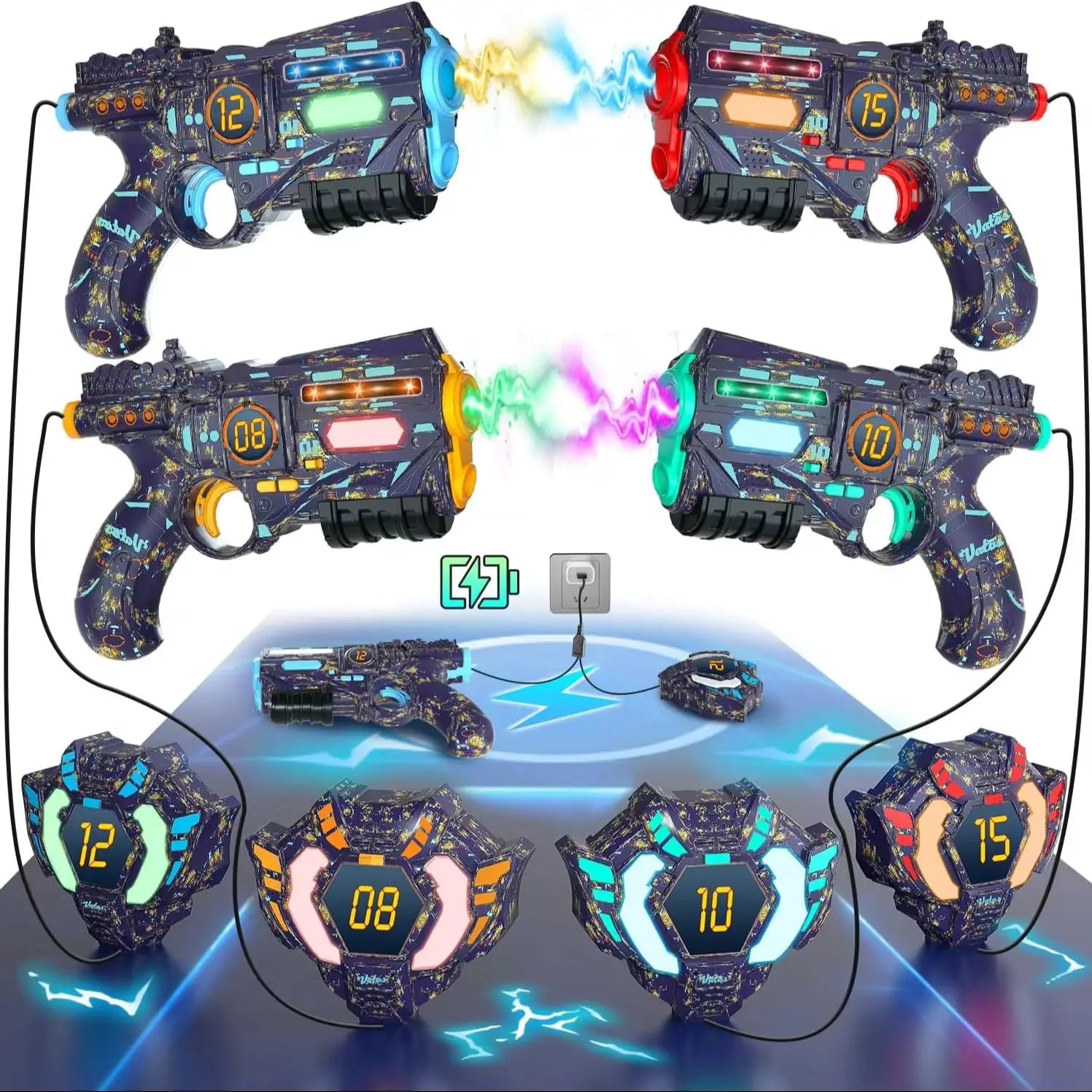 Rechargeable Infrared Laser Tag