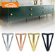 4pcs Height 15cm Legs for Furniture Metal Thickened Iron Sofa TV Cabinet Feet Bathroom Cabinet Bed Coffee Table Replacement Legs CAN