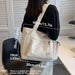 Womens Canvas Tote Bag Large Casual Shoulder Bag OBA