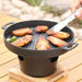 Detachable Camping Alcohol Stove Black LPO
