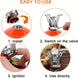 Portable All-in-One Camping Stove with Fuel Canister Converter – Lightweight Outdoor Cooking System LPO
