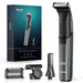 2-in-1 Dual-Sided Electric Trimmer Shaver Beard Body Razor Black LPO