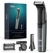 2-in-1 Dual-Sided Electric Trimmer Shaver Beard Body Razor Black LPO