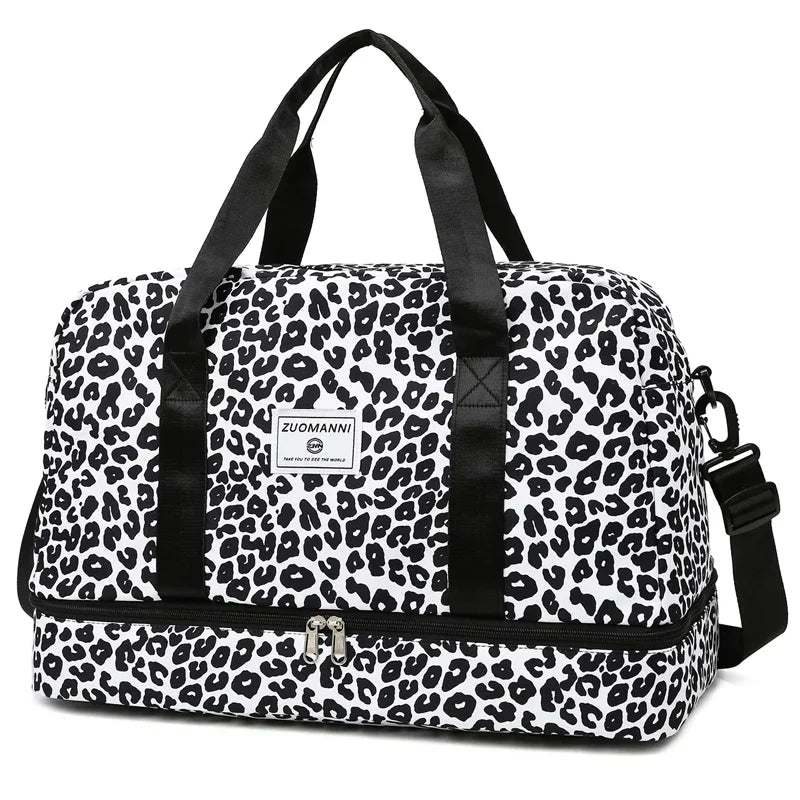 Women's Carry-On Travel Bag (Leopard) OBA