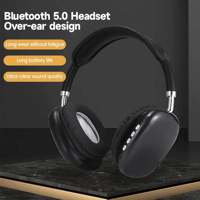 Wireless Bluetooth Gaming Headset Black CAN