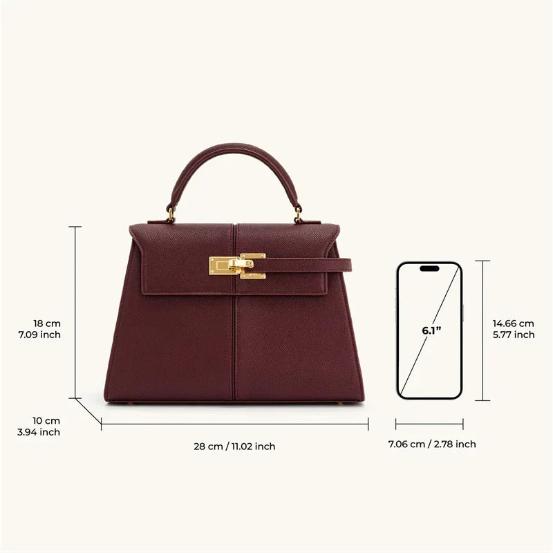 Womens Handbag Crossbody Bag (Wine Red) OBA