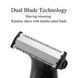 Rechargeable Electric One Blade Trimmer Hair Grooming Clipper Black LPO