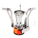 Portable All-in-One Camping Stove with Fuel Canister Converter – Lightweight Outdoor Cooking System LPO