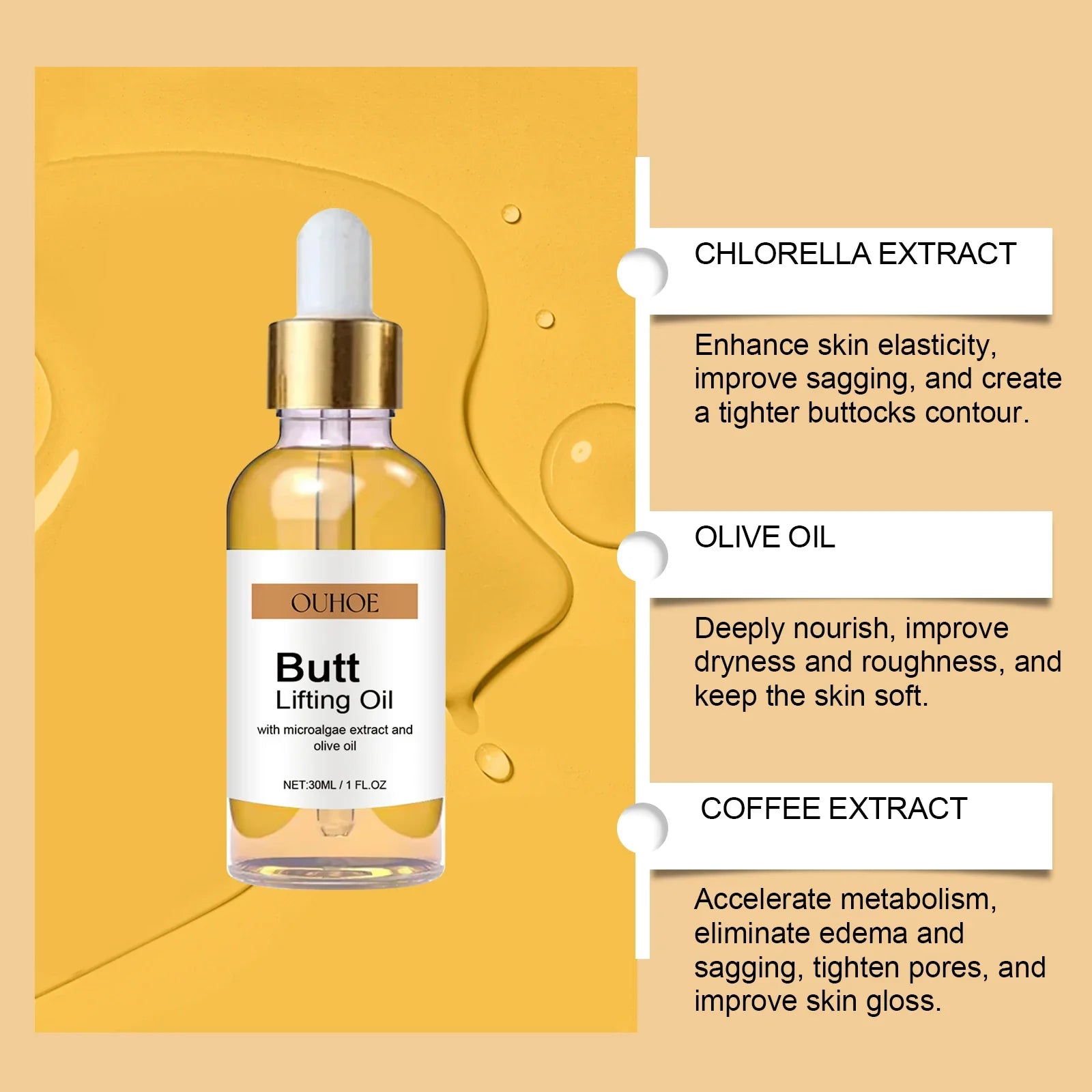 Buttock Enlargement Oil