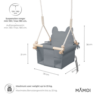 MAMOI® Altalena per bambini ORSETTO