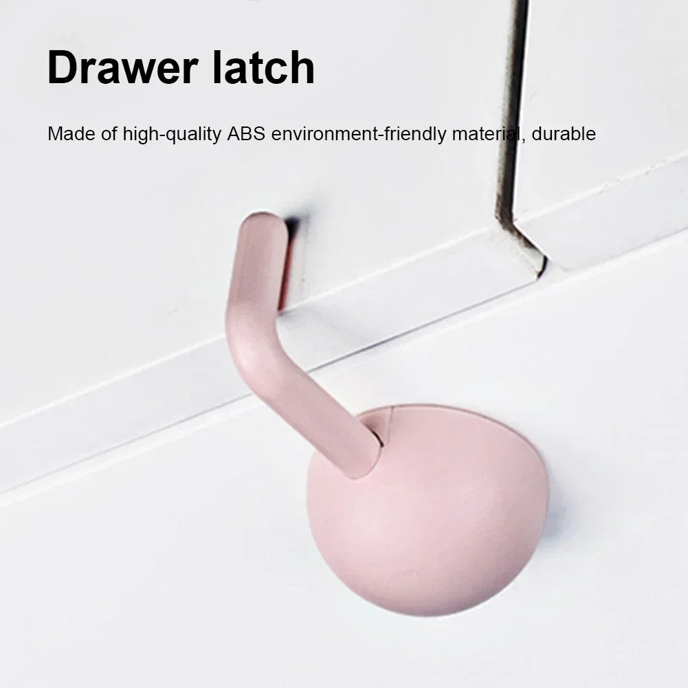 1-3 pcs Childproof Safety Hooks for Doors and Drawers
