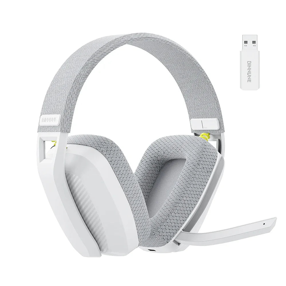 Wireless Gaming Headset with Mic White CAN