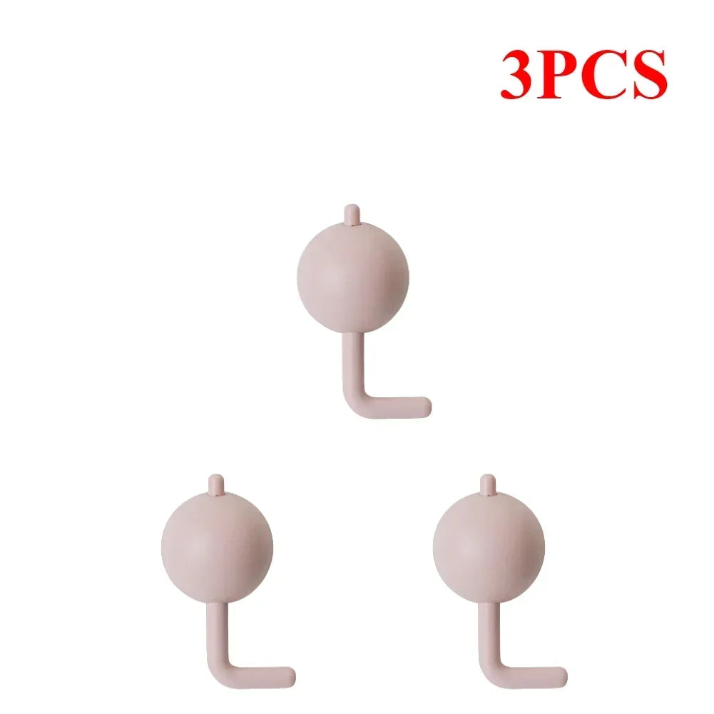 1-3 pcs Childproof Safety Hooks for Doors and Drawers