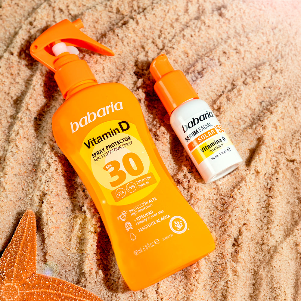Babaria - Sérum Solaire SPF 50+ Vitamine D