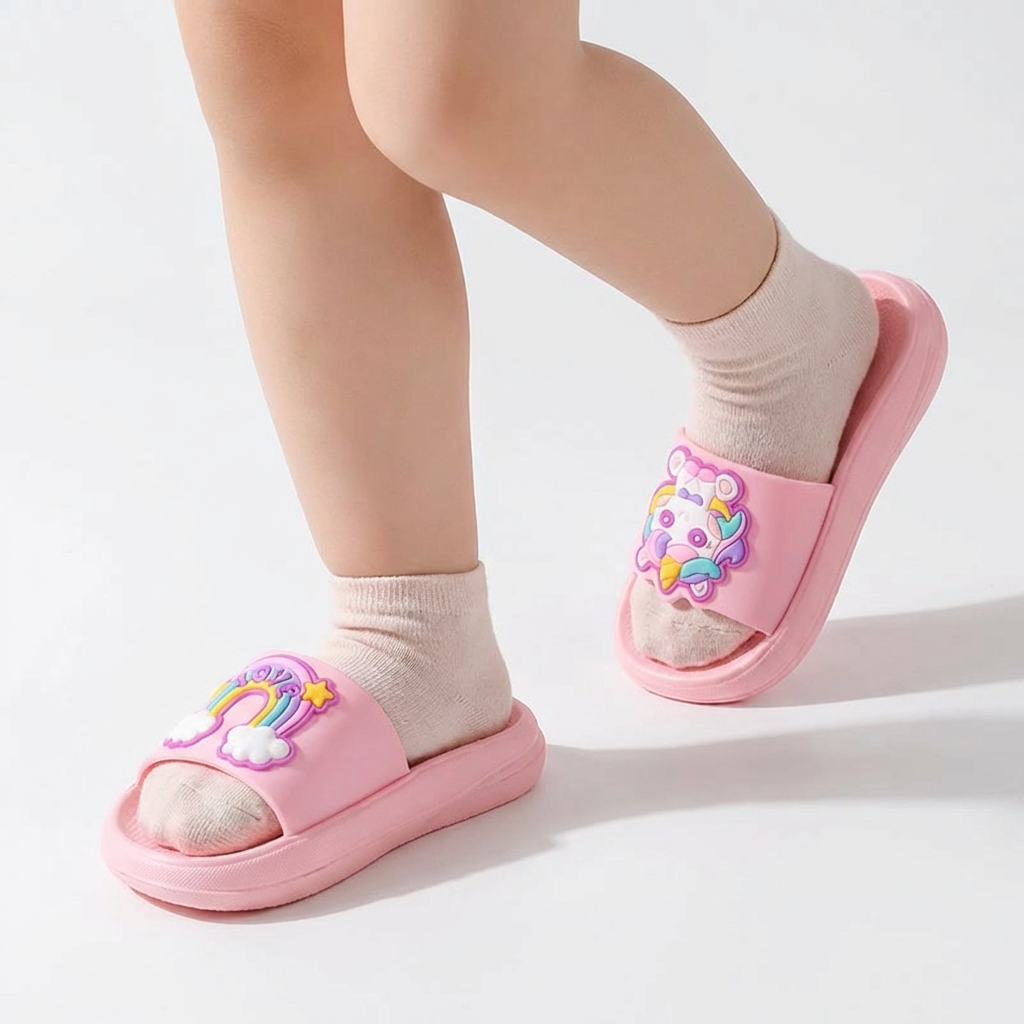 Dreamy Unicorn Slippers for Toddlers – Ages 1–6
