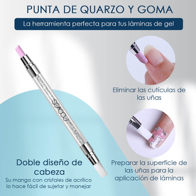 Starter Kit Beauty Red - Pack de Iniciación con Top Coat - Crimson Red - Ruby Claret