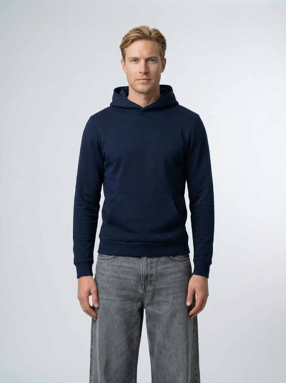 Made in France navy blue hoodie