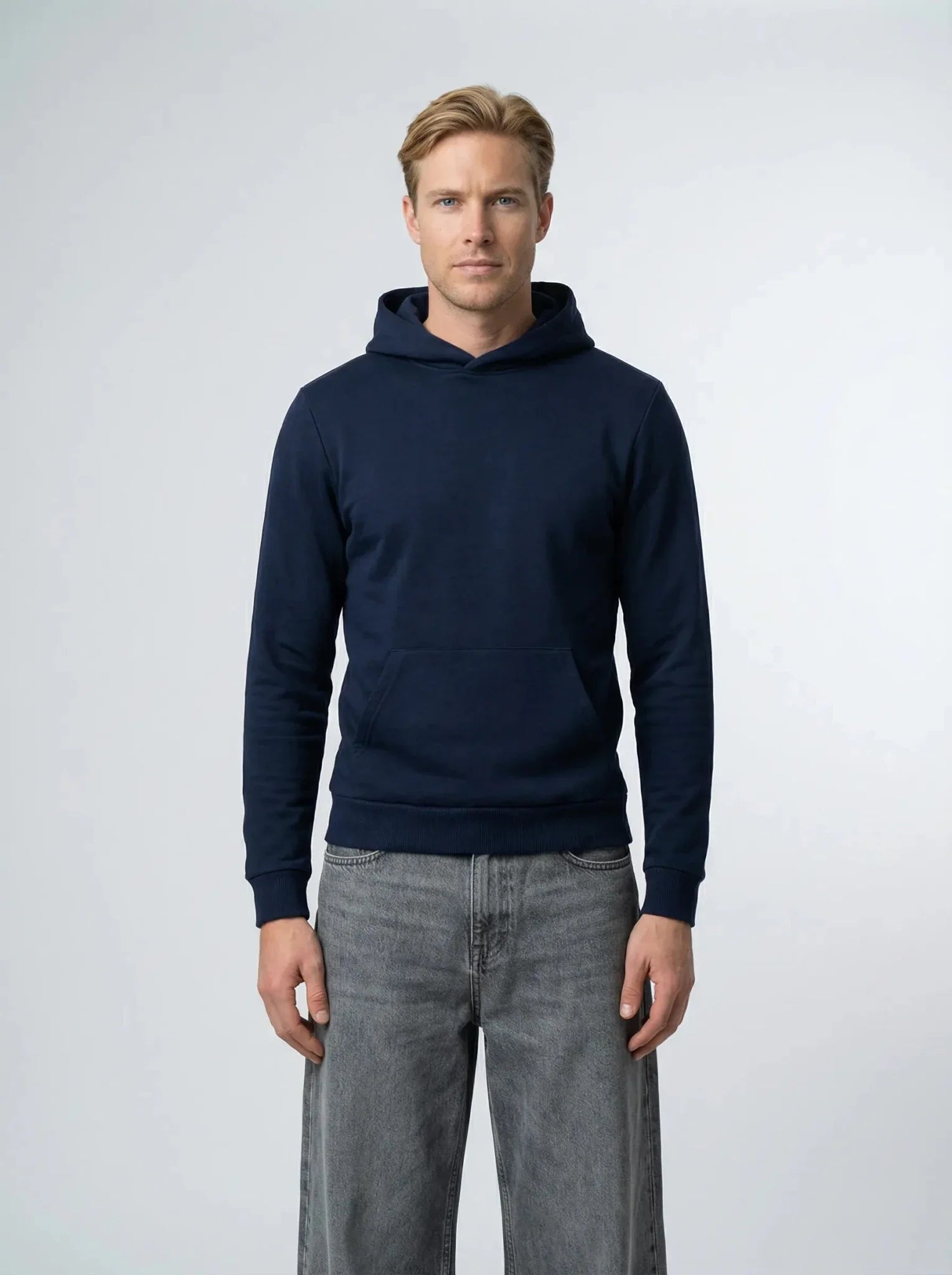 Made in France navy blue hoodie