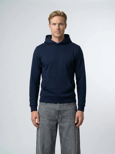 Made in France navy blue hoodie