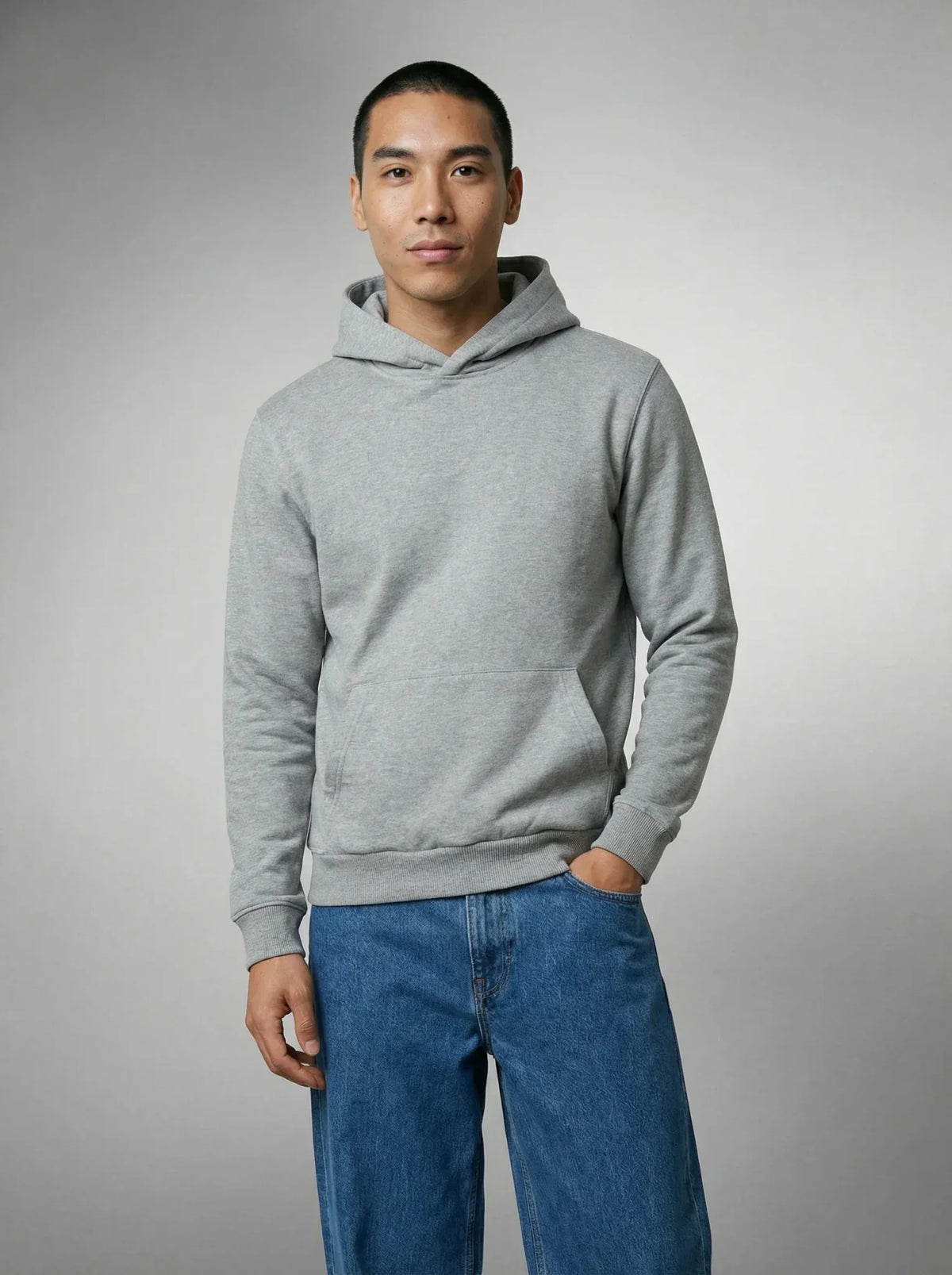 Made in France grey hoodie